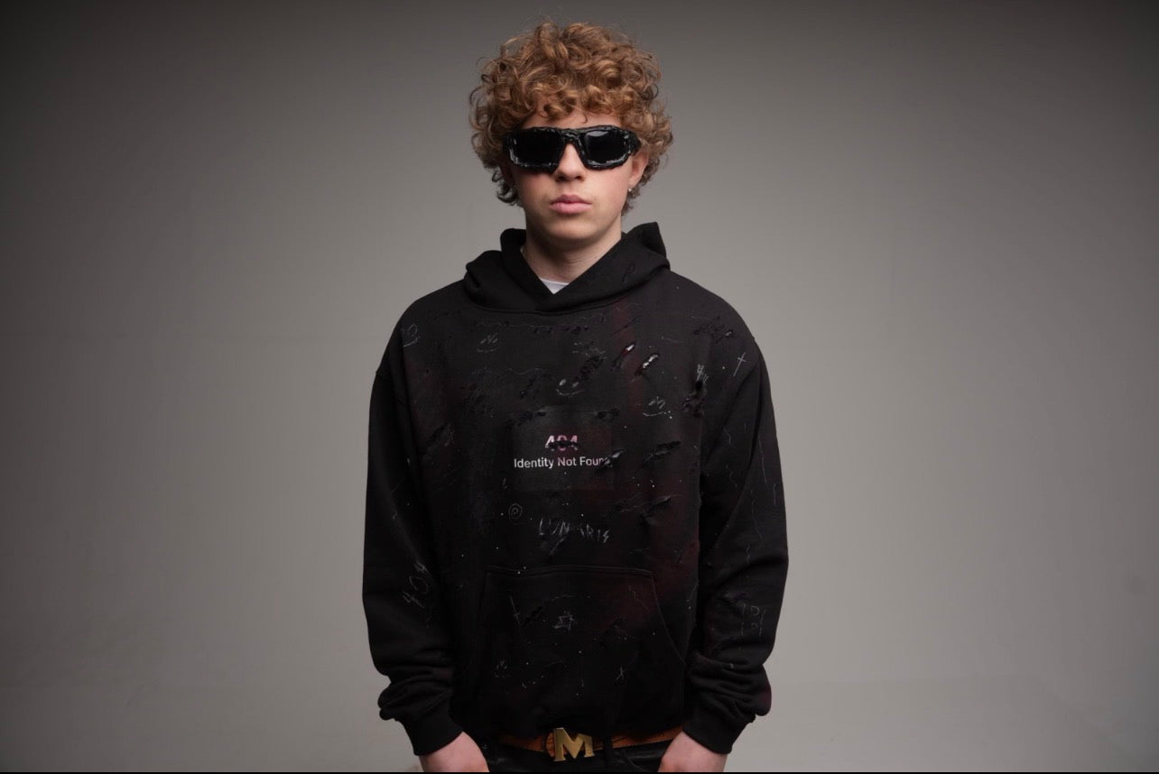 404 IDENTITY NOT FOUND HOODIE